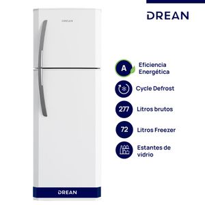 Heladera Ciclica DREAN 277 Lts HDR280F00B Blanca 36458
