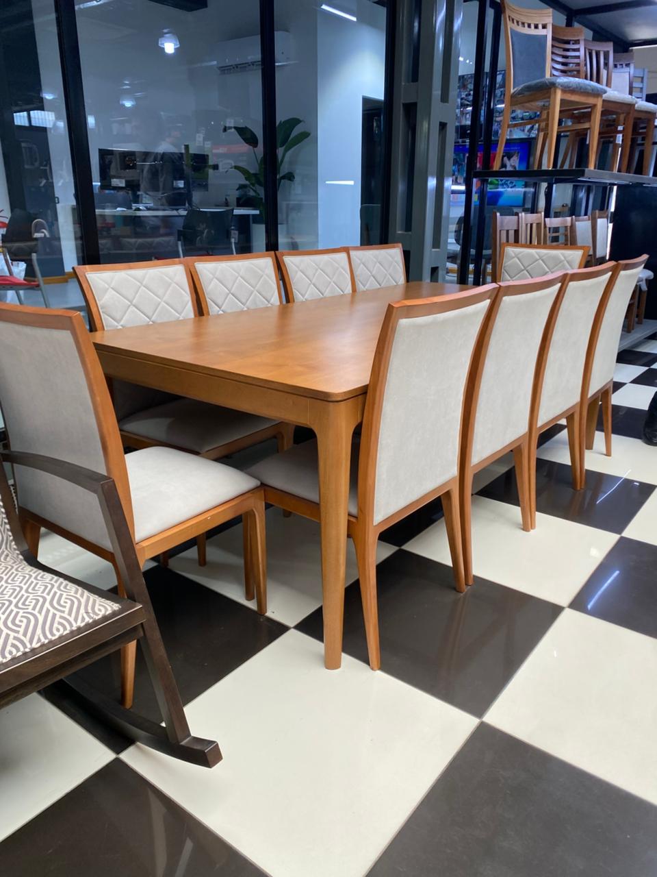 Juego de Comedor FRIDDA 10 Sillas + Mesa FORENCIA
