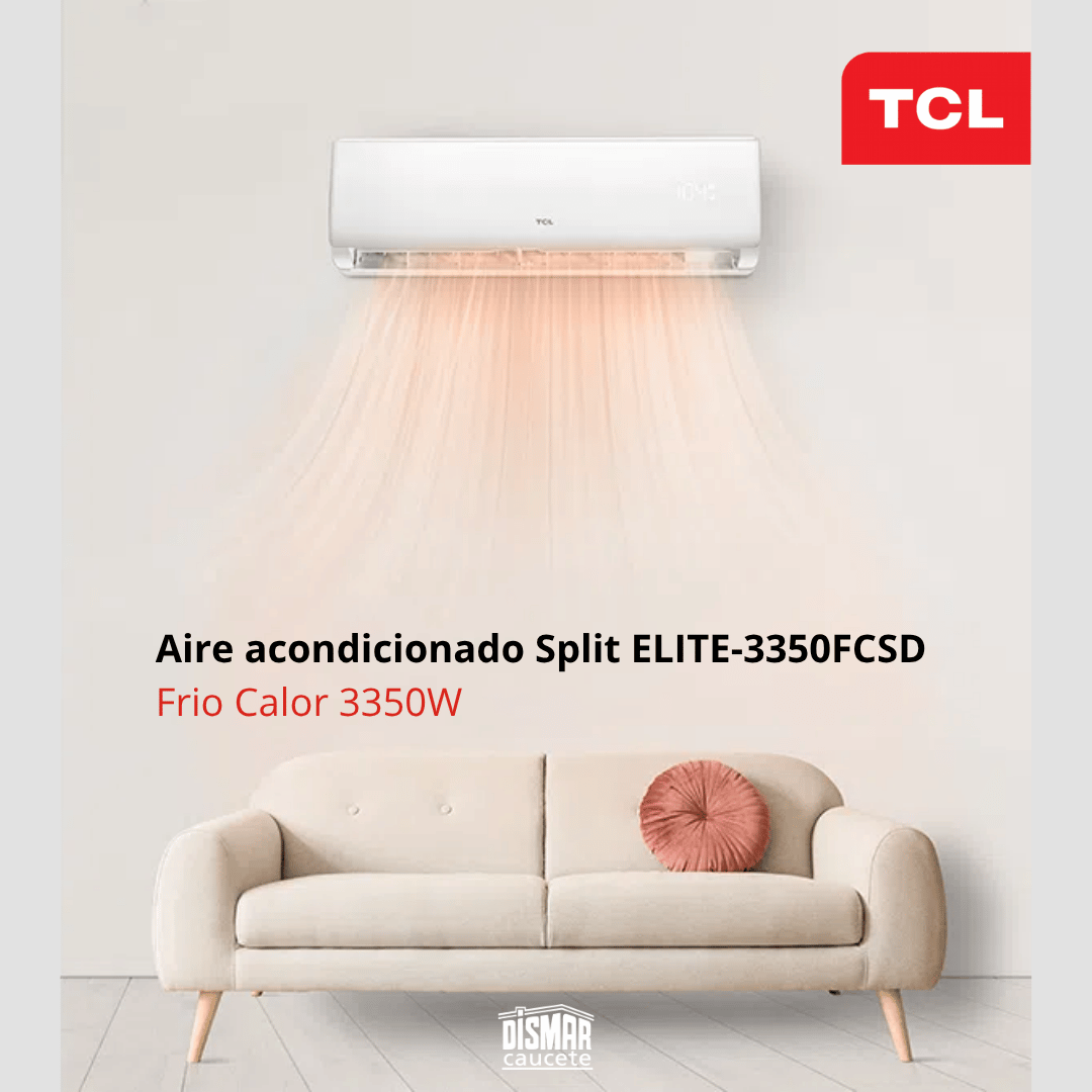 Aire Acondicionado Split ELITE 3350w