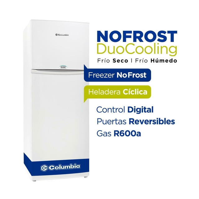 Heladera CHD 43/9 Con Freezer 418 Lts.