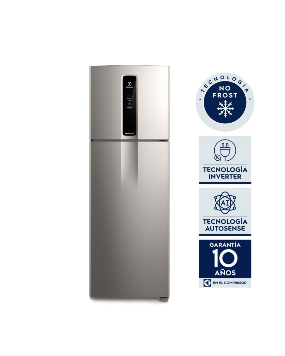 Heladera NO FROST TF IF43S 408Lts SILVER