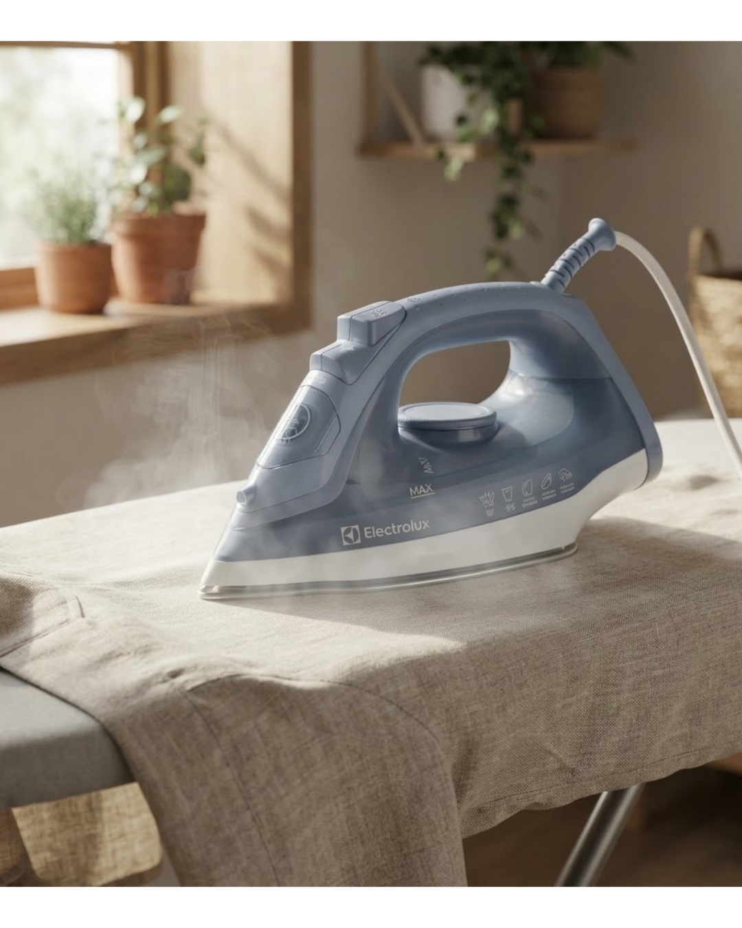 Plancha a Vapor ESI10 Base Ceramica 1500w