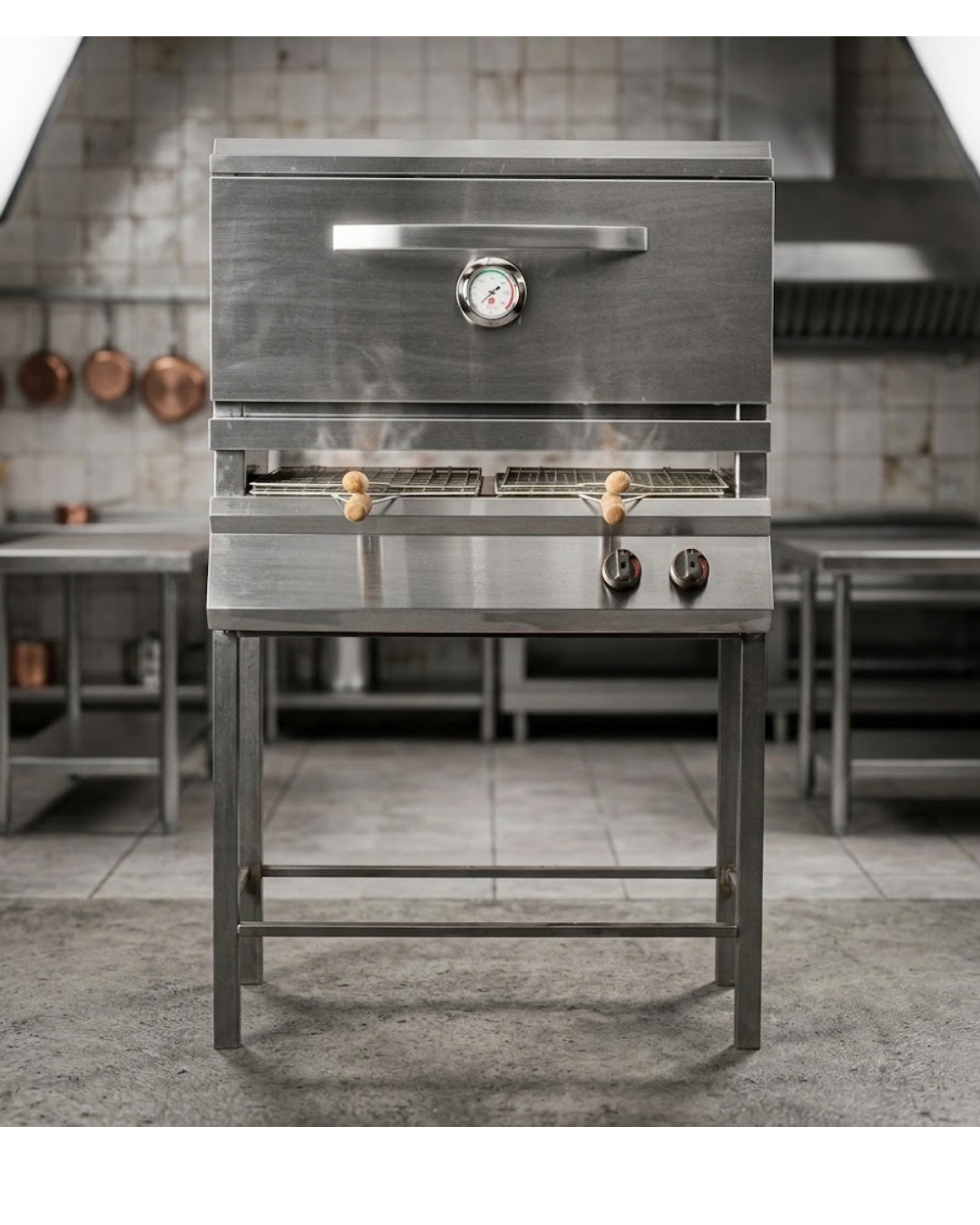 Horno 6 M Industrial C/Mesada 165000
