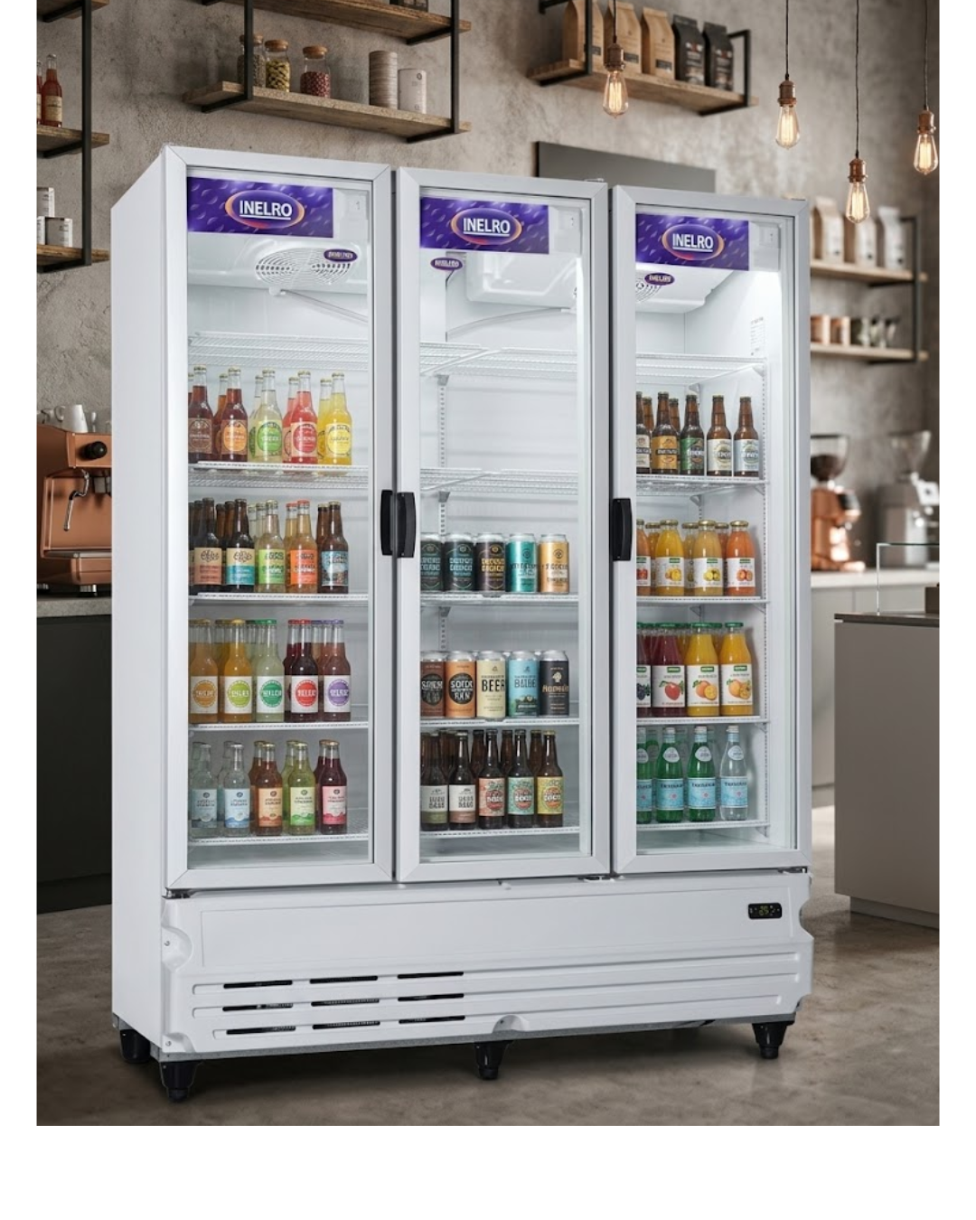Exhibidora MT-42 3 Puertas 1168 Lts